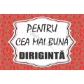 Magnet personalizat, Pentru cea mai buna Diriginta!